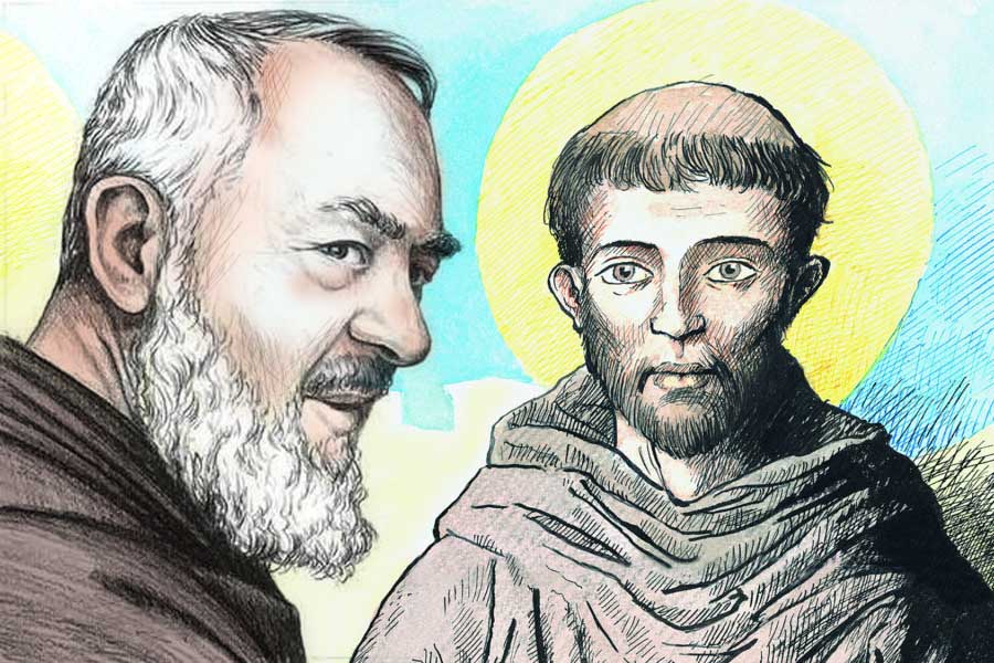 san francesco e padre pio