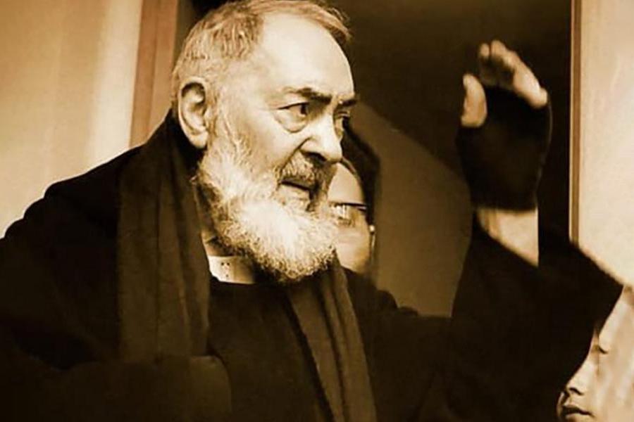 padre pio sentito da un ragazzo di campagna