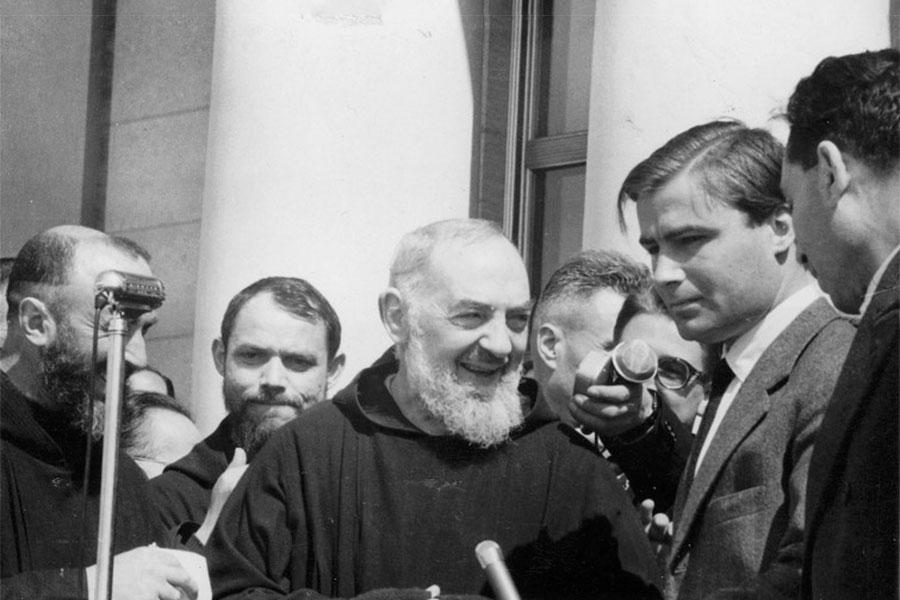 la foto mancata di padre pio