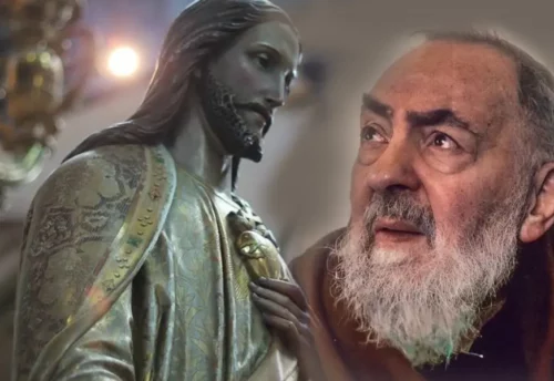 coroncina di padre pio al sacro cuore