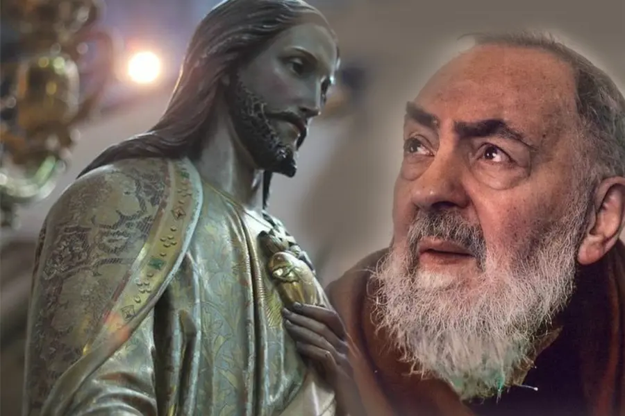 coroncina di padre pio al sacro cuore